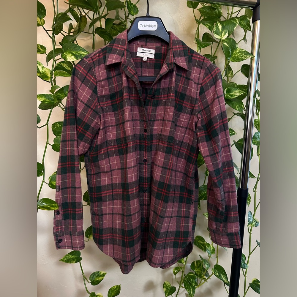 Madewell flannel shirt